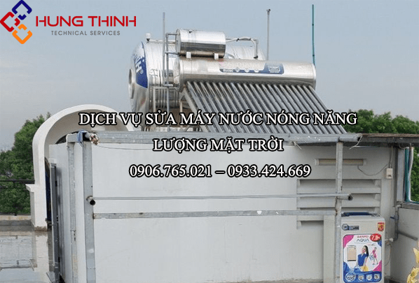 Sửa máy nước nóng năng lượng mặt trời TPHCM, Biên Hòa, Bình Dương